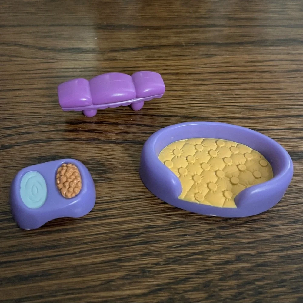 purple littlest pet shop accessories set - Picture 1 of 6